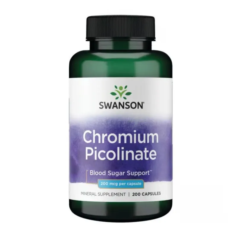 Swanson Chromium Picolinate 200 мкг, 200 капс.