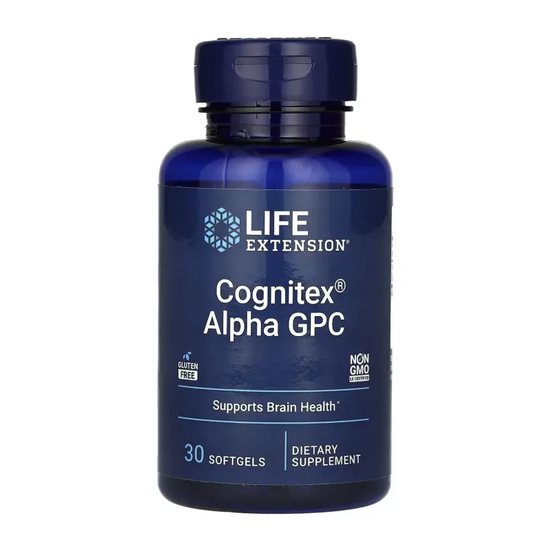 Life Extension Cognitex® Alpha GPC, 30 гел. капс.