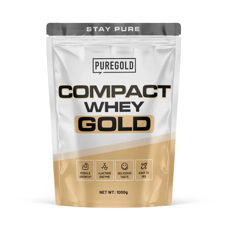 Pure Gold Compact Whey Gold, 1 кг, Потрійний шоколад