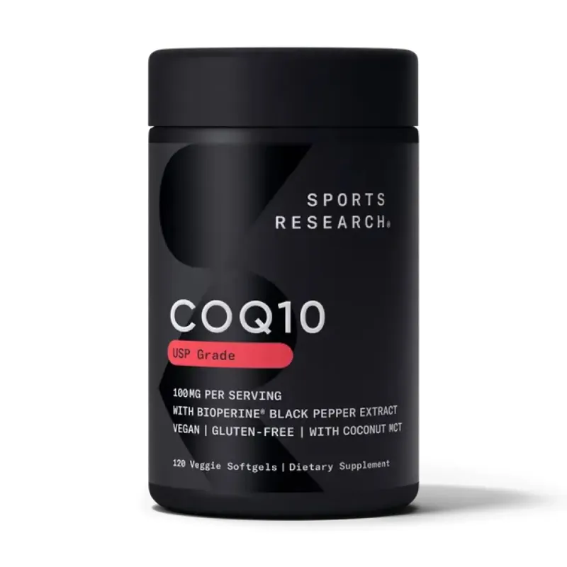 Sports Research CoQ10 100 мг, 120 вег. гел. капс.
