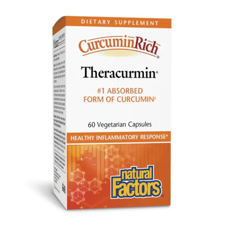 Natural Factors CurcuminRich Theracurmin 30 мг, 60 вег. капс.