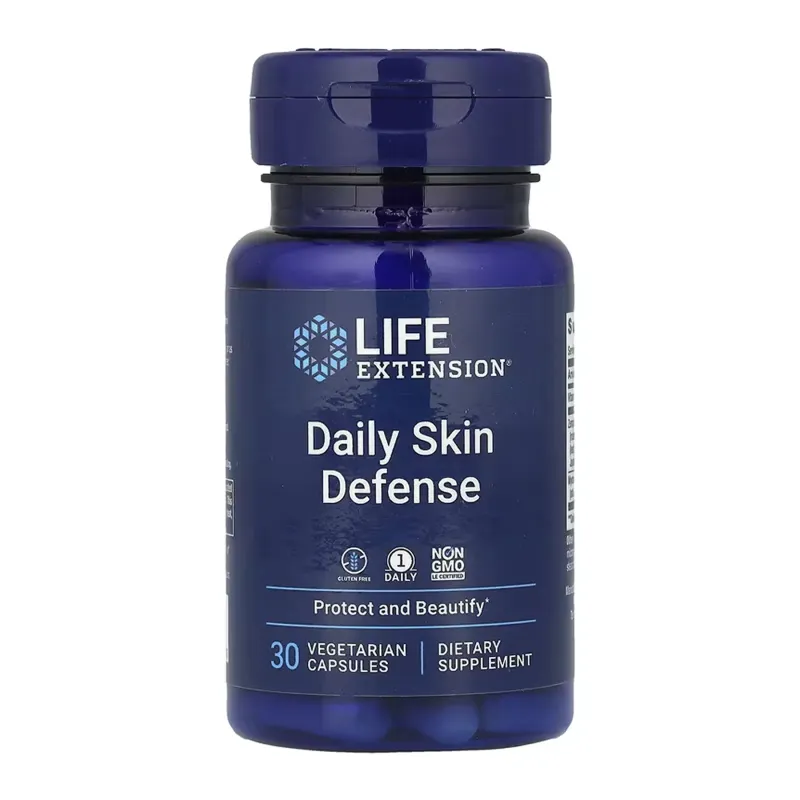 Life Extension Daily Skin Defense, 30 вег. капс.