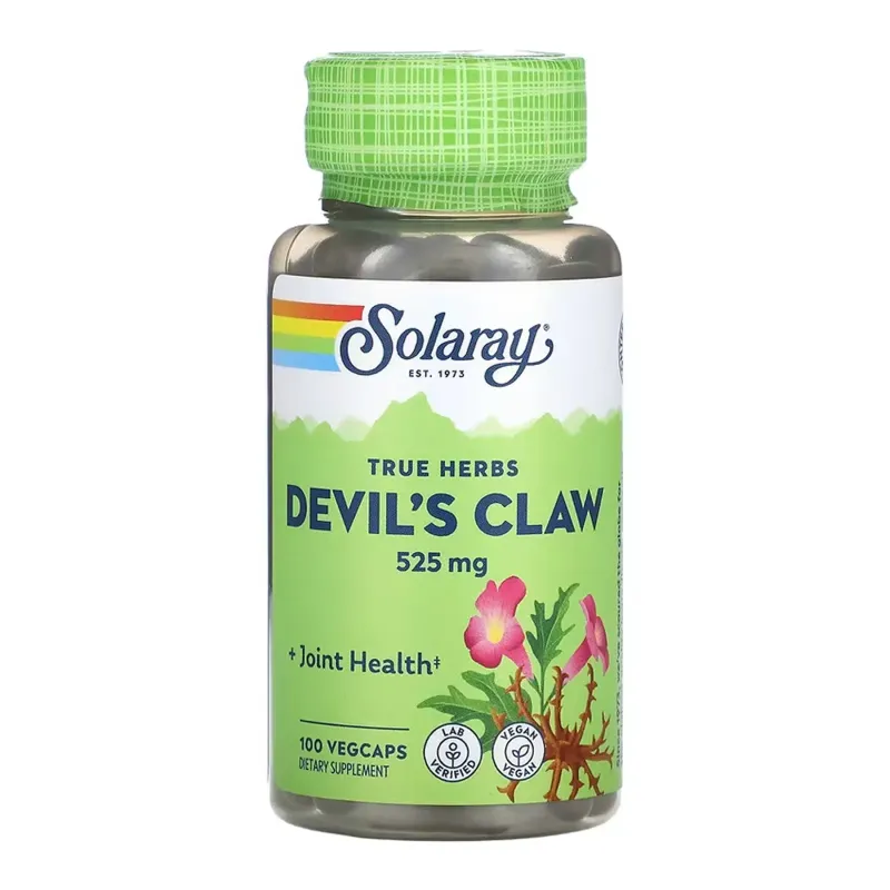 Solaray Devil's Claw Root 525 мг, 100 вег. капс.