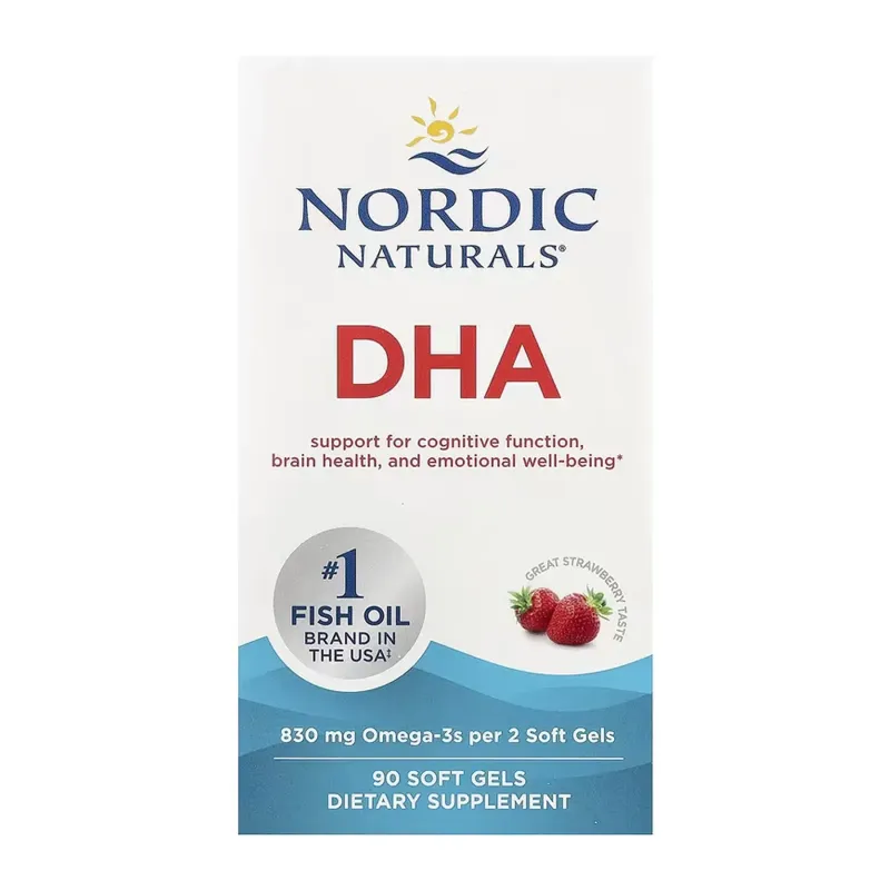 Nordic Naturals DHA, 90 гел. капс.