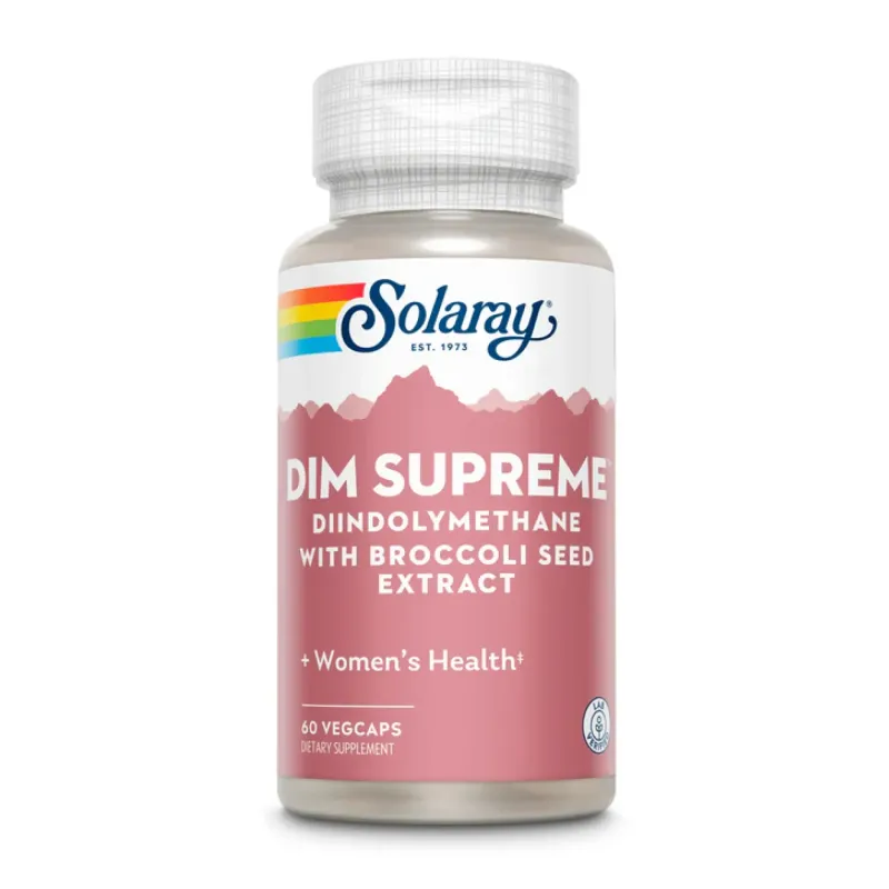 Solaray DIM Supreme 100 мг, 60 вег. капс.