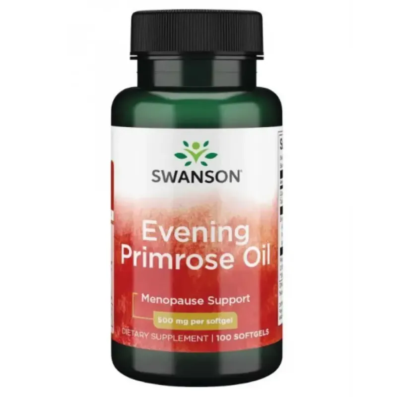 Swanson Evening Primrose Oil 500 мг, 100 гел. капс.