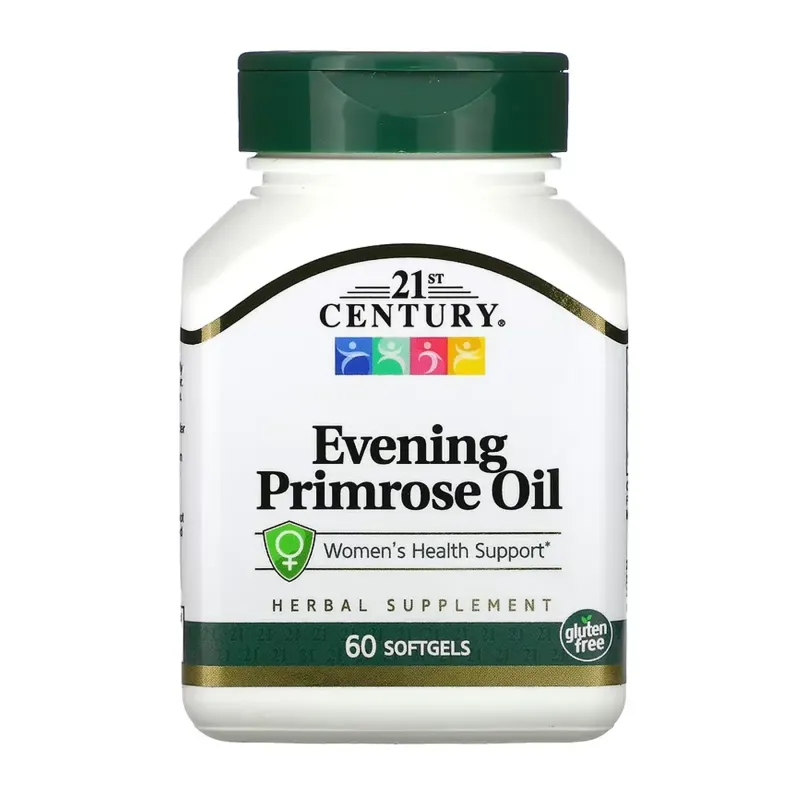 21st Century Evening Primrose Oil, 60 гел. капс.