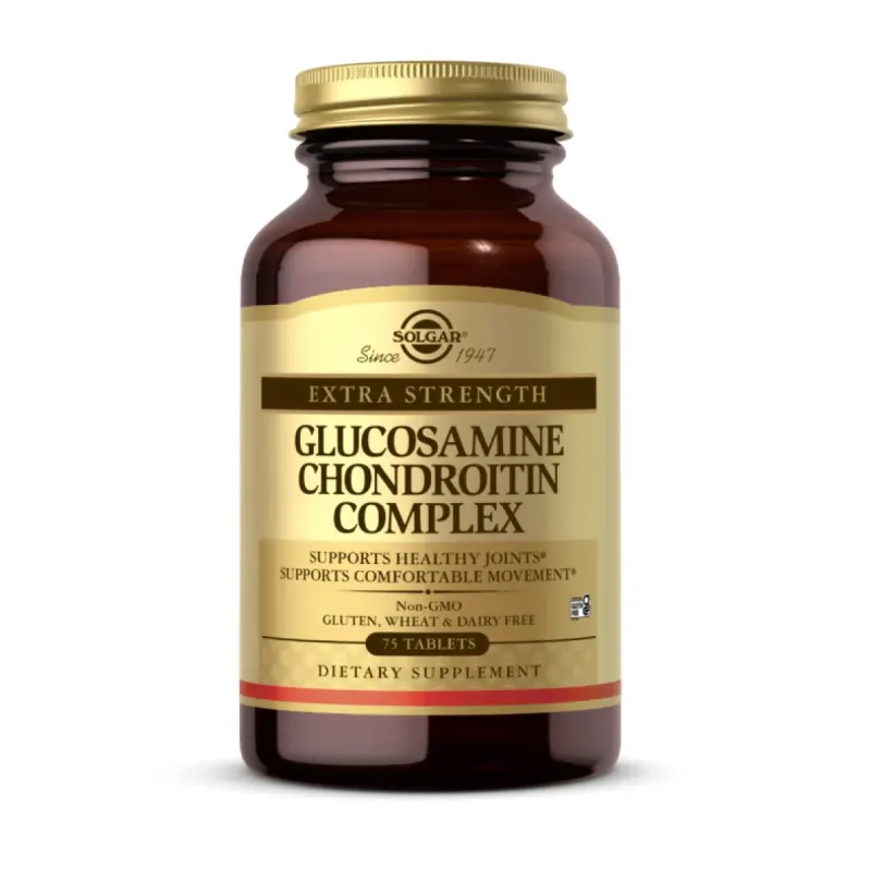 Solgar Extra Strength Glucosamine Chondroitin Complex, 75 табл.