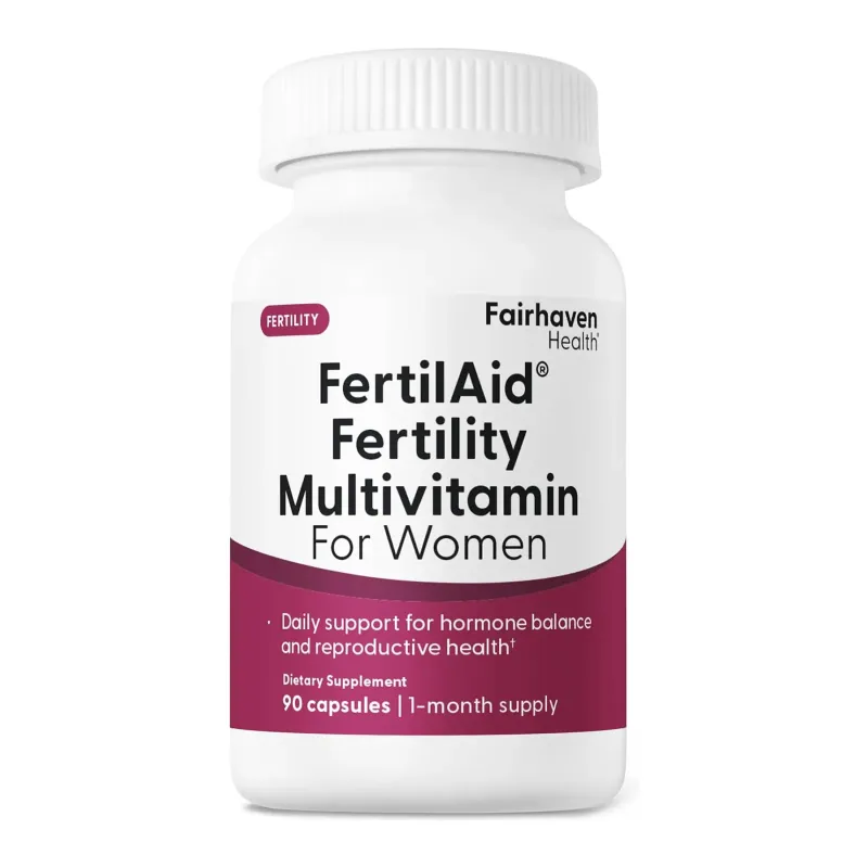 Fairhaven Health FertilAid® Multivitamin For Women, 90 капс.