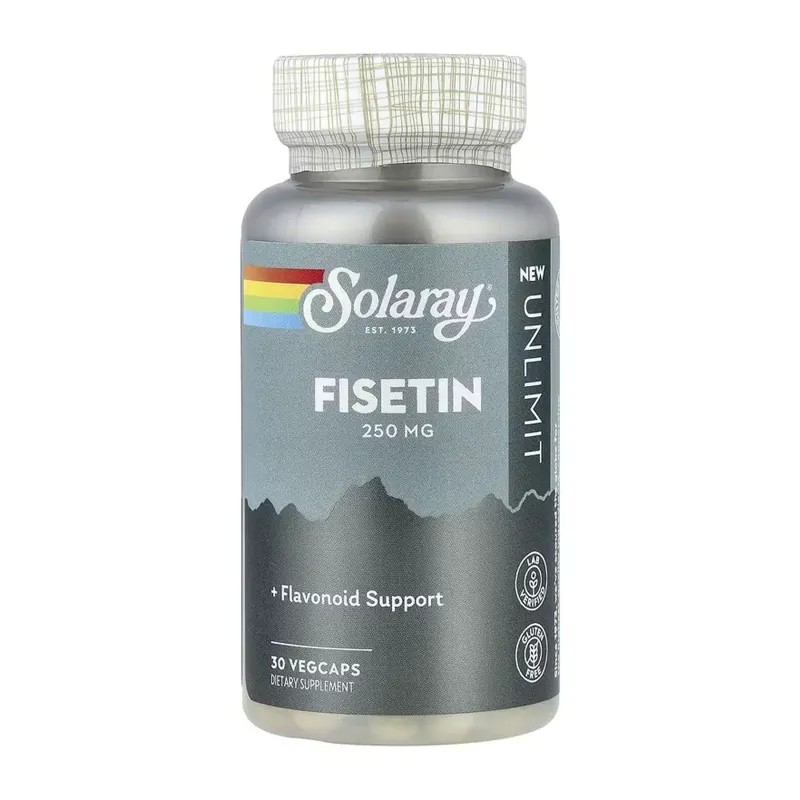 Solaray Fisetin 250 мг, 30 вег. капс.