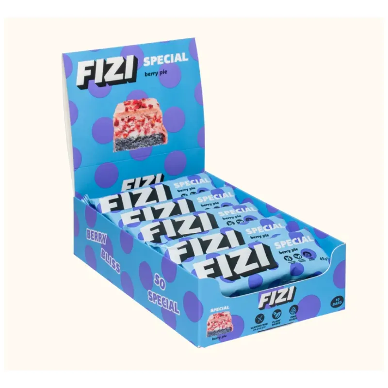 Fizi Box, 10 × 45 г, Ягідний пиріг