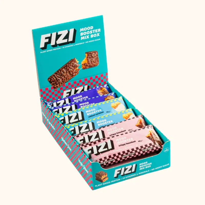 Fizi Mood Booster, 12 × 40 г, Асорті