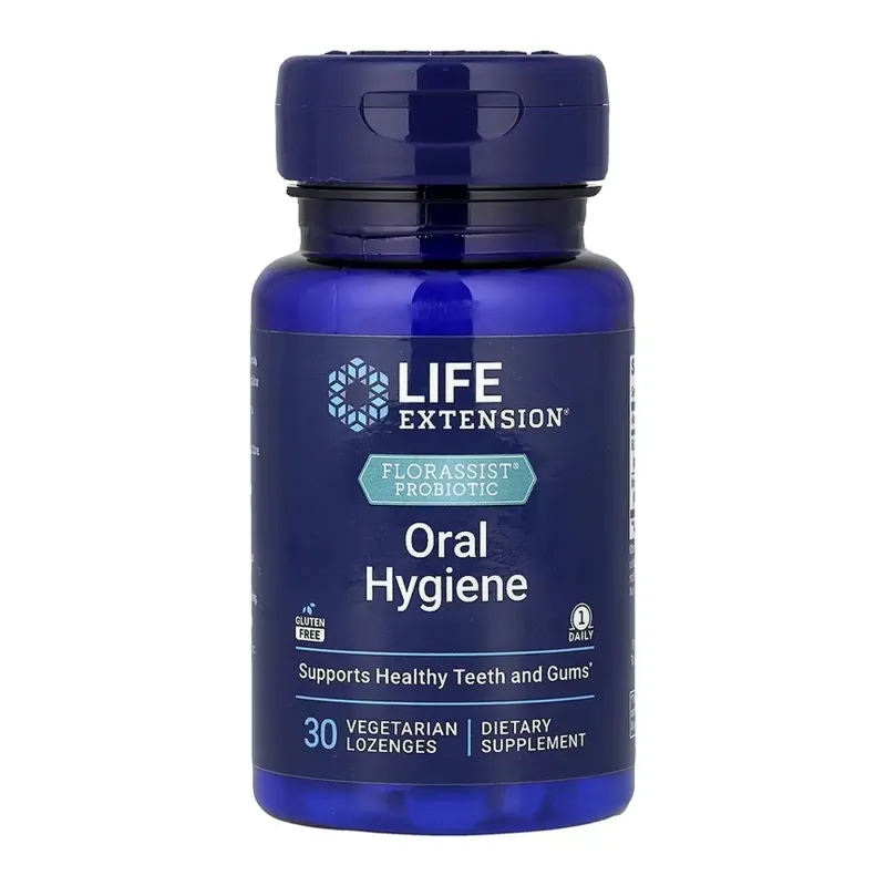 Life Extension FLORASSIST® Probiotic Oral Hygiene, 30 пастилок
