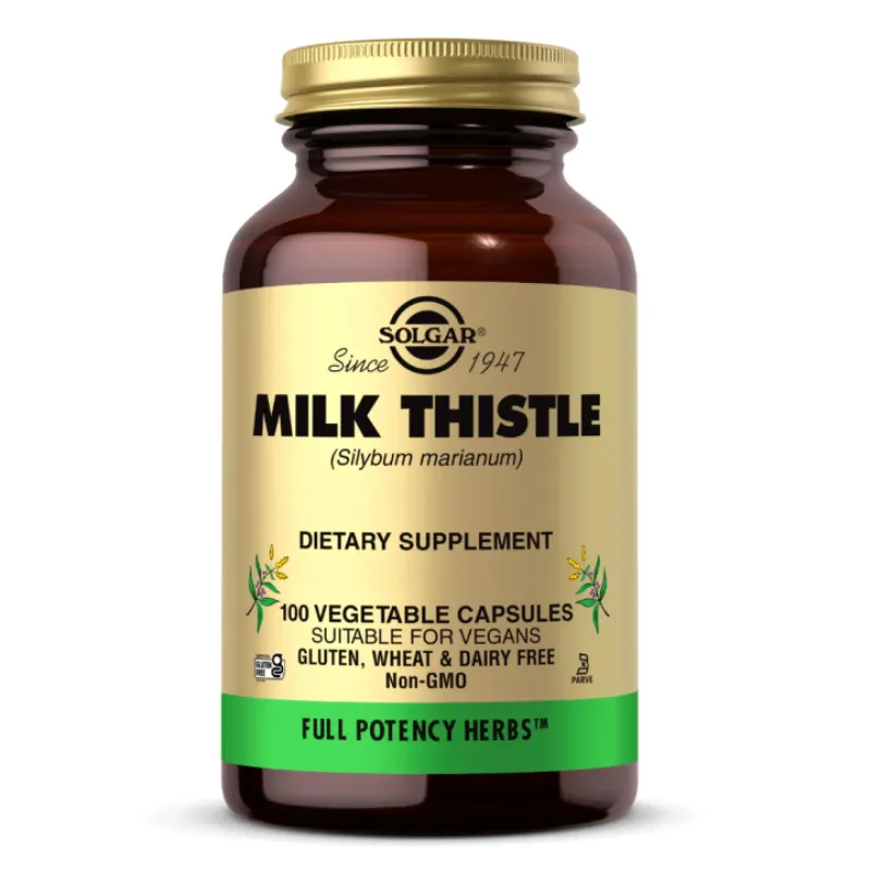 Solgar FP Milk Thistle, 100 вег. капс.