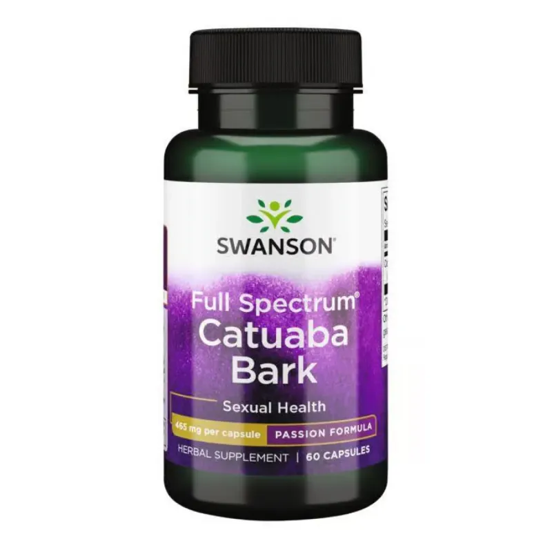 Swanson Full Spectrum Catuaba Bark 465 мг, 60 капс.