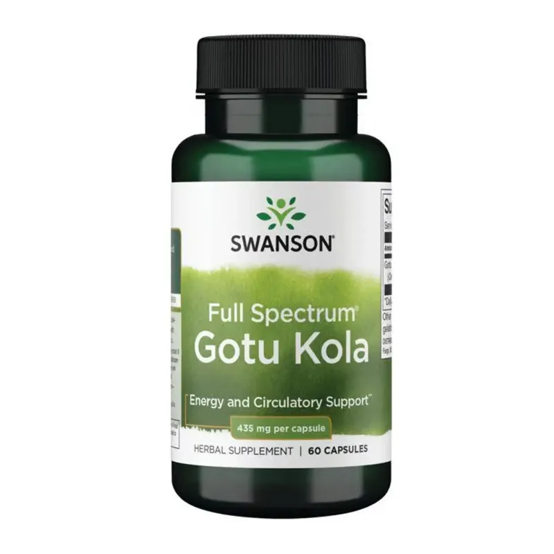 Swanson Full Spectrum Gotu Kola 435 мг, 60 капс.