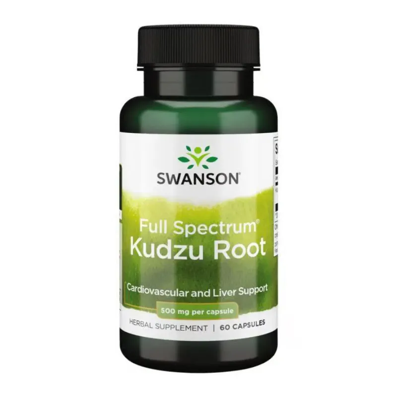 Swanson Full Spectrum Kudzu Root 500 мг, 60 капс.