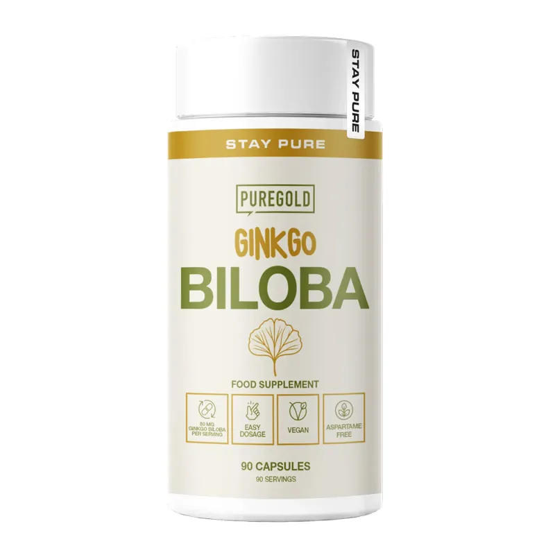 Pure Gold Ginkgo Biloba, 90 капс.