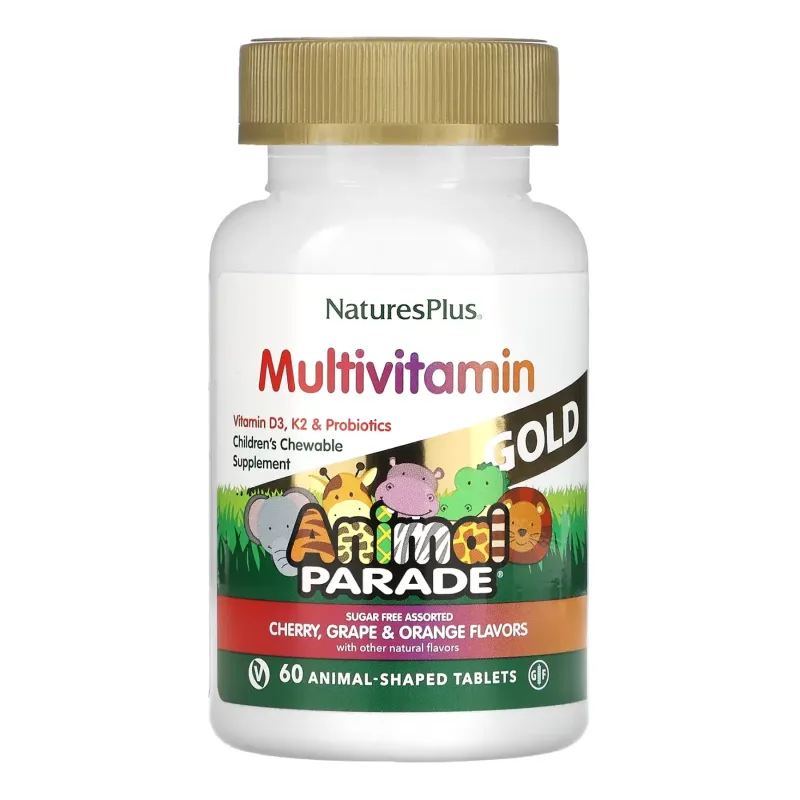 Nature's Plus Children’s Gold Multivitamin, 60 табл., Асорті