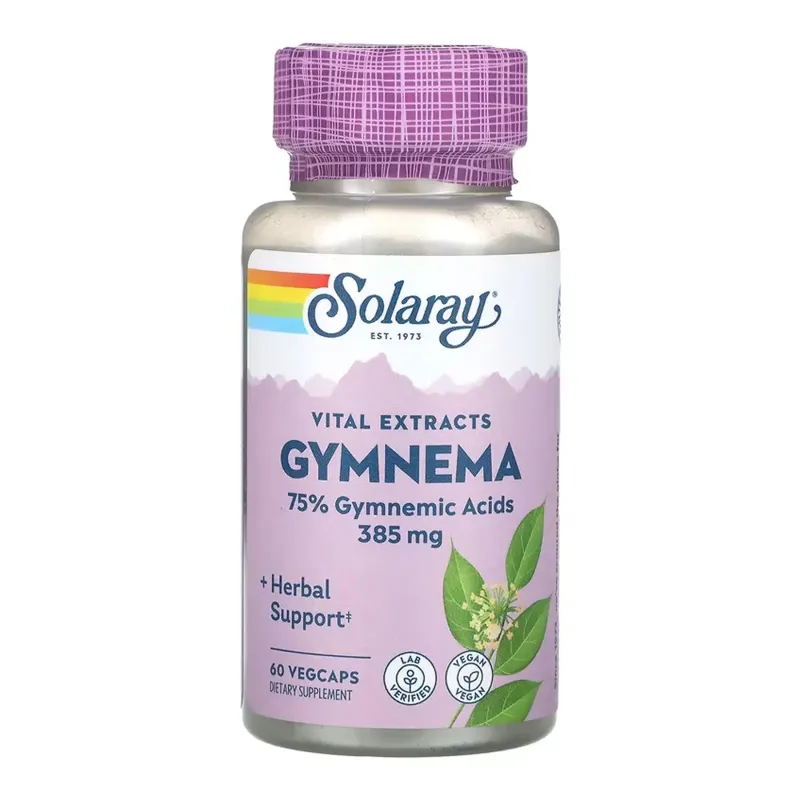 Solaray Gymnema 385 мг, 60 вег. капс.