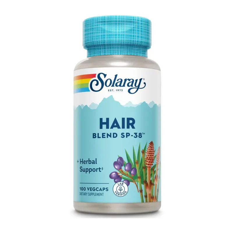Solaray Hair Blend SP-38, 100 вег. капс.