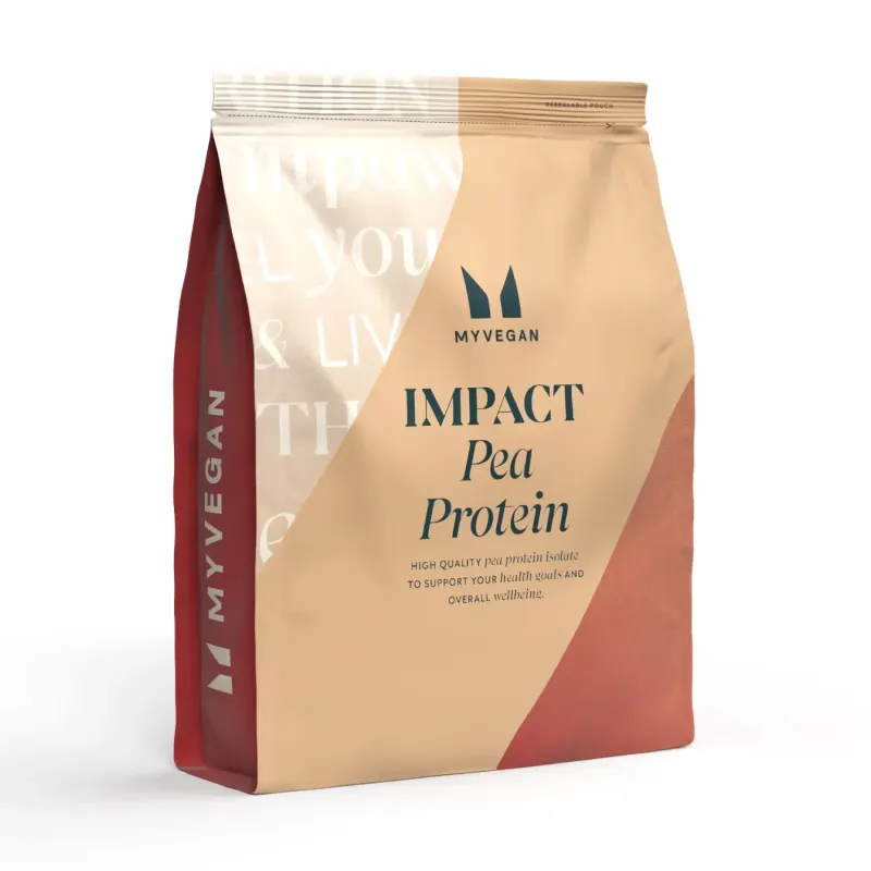 Myprotein Impact Pea Protein, 1 кг, Полуниця