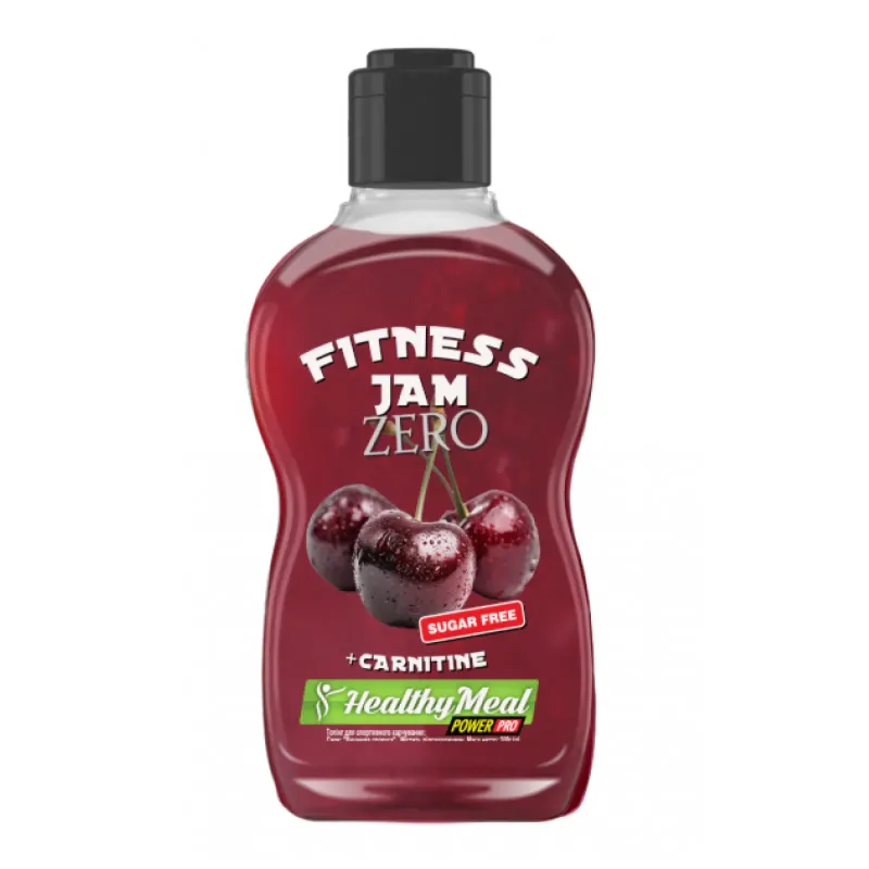 Power Pro Jam Sugar Free + L Carnitine, 200 г, Вишнева спокуса