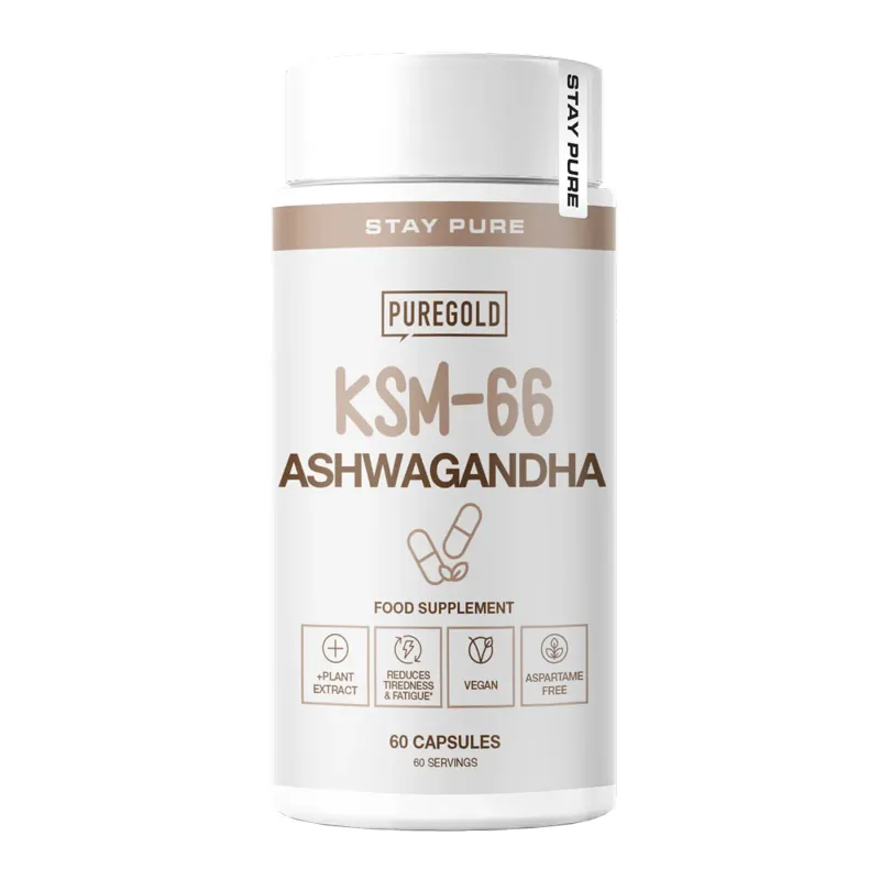 Pure Gold KSM-66 Ashwagandha, 60 капс.