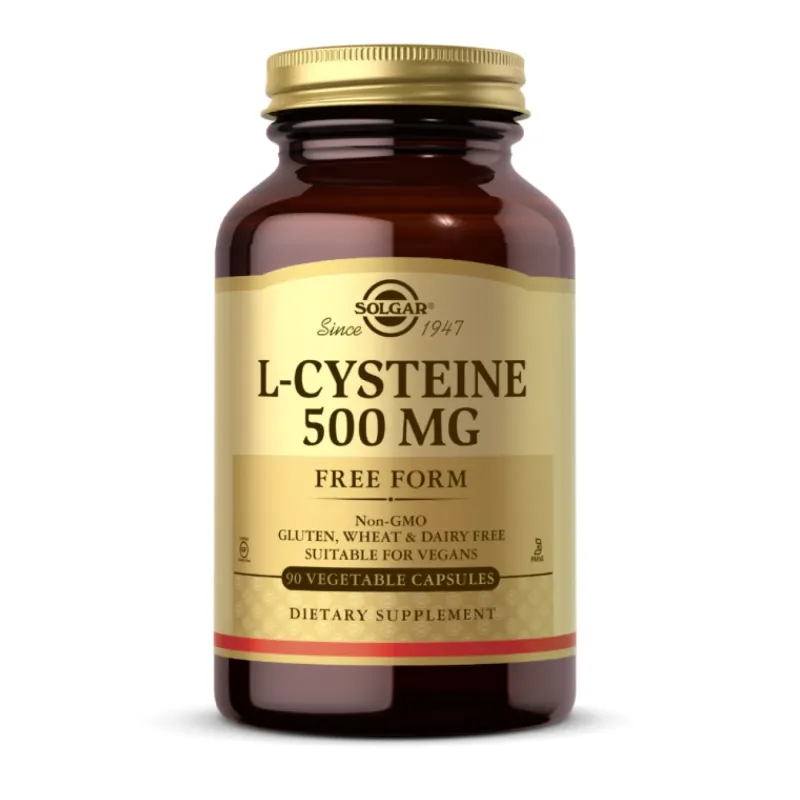 Solgar L-Cysteine 500 мг, 90 вег. капс.