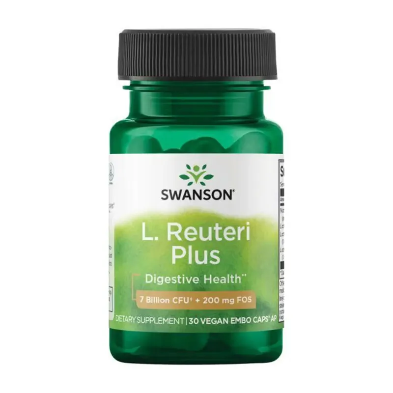 Swanson L. Reuteri Plus 7 billion Cfu, 30 вег. капс.