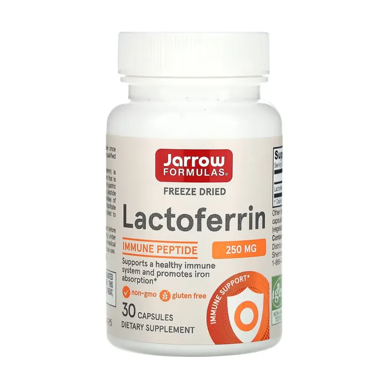 Jarrow Formulas Lactoferrin 250 мг, 30 вег. капс.