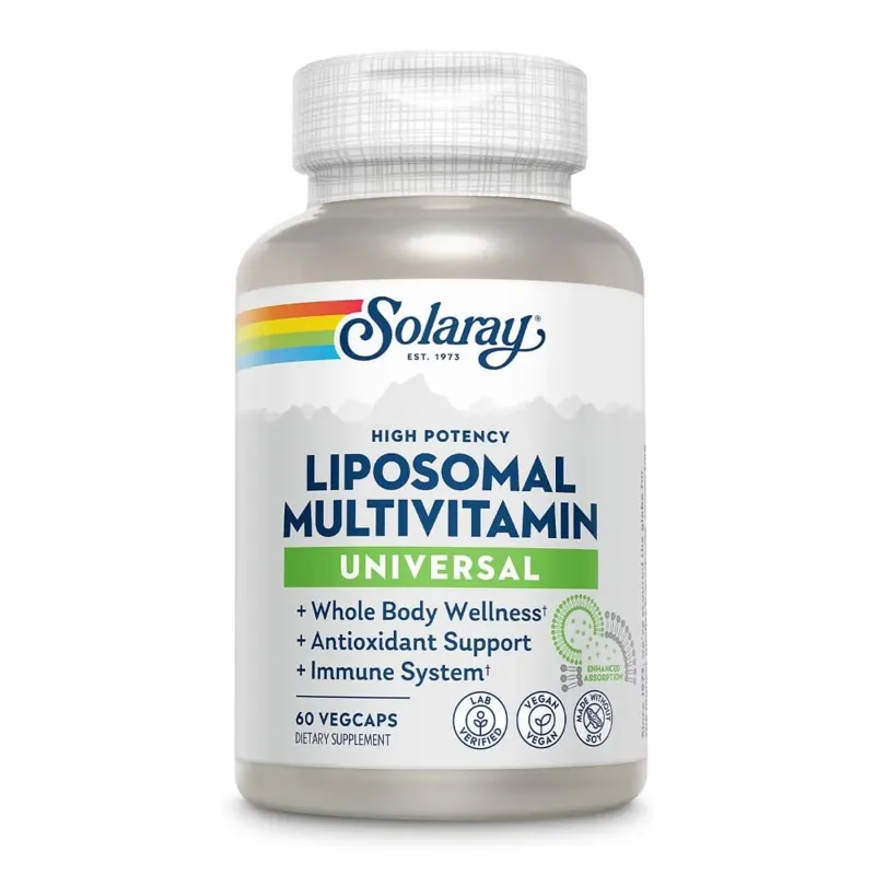 Solaray Liposomal Multivitamin Universal, 60 вег. капс.