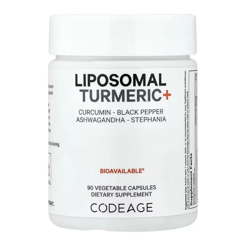 Codeage Liposomal Turmeric+, 90 вег. капс.