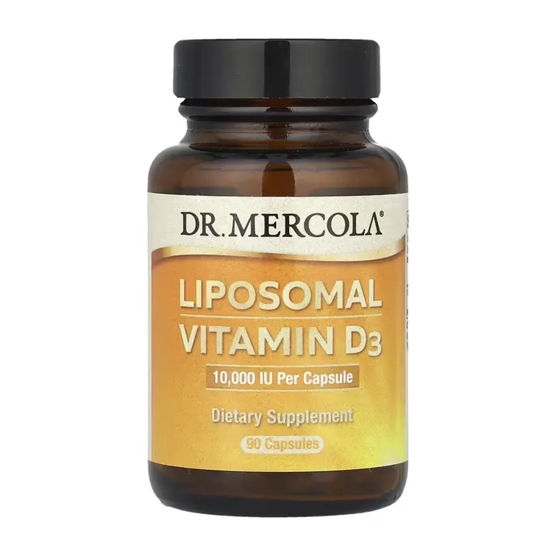 Dr. Mercola Liposomal Vitamin D3 10000 МО, 90 капс.