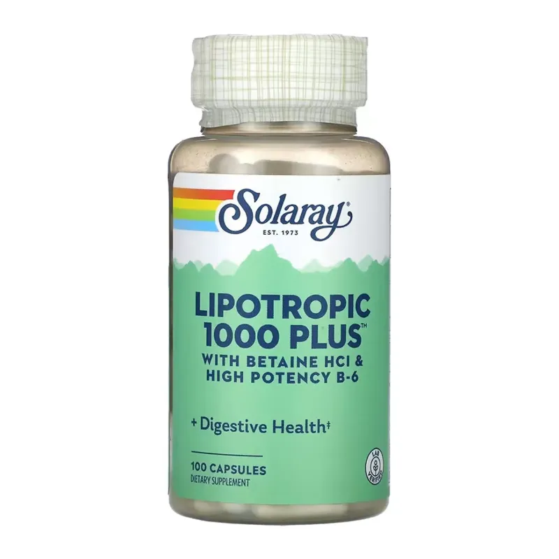 Solaray Lipotropic + 1000, 100 капс.