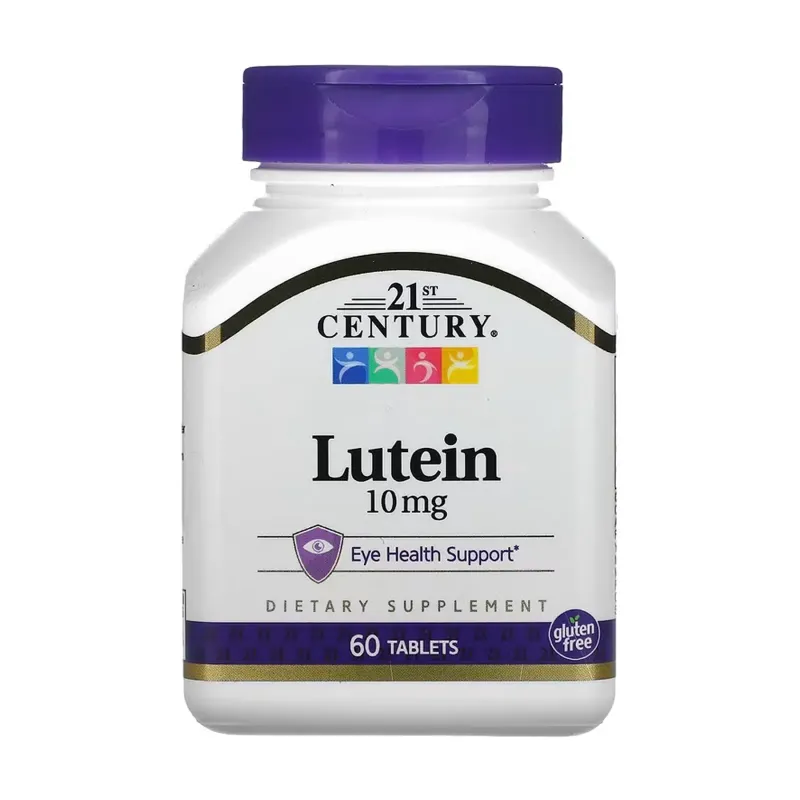 21st Century Lutein 10 мг, 60 табл.