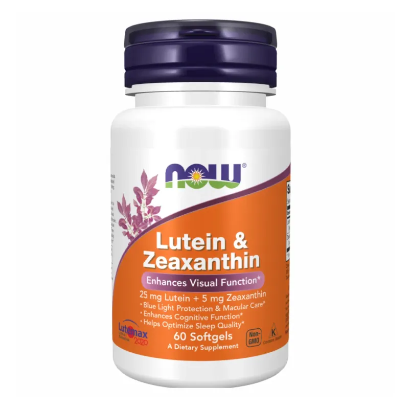 NOW Foods Lutein & Zeazanthin, 60 гел. капс.