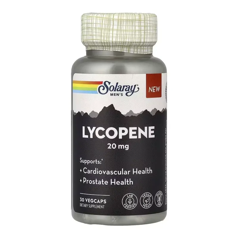 Solaray Lycopene 20 мг, 30 вег. капс.
