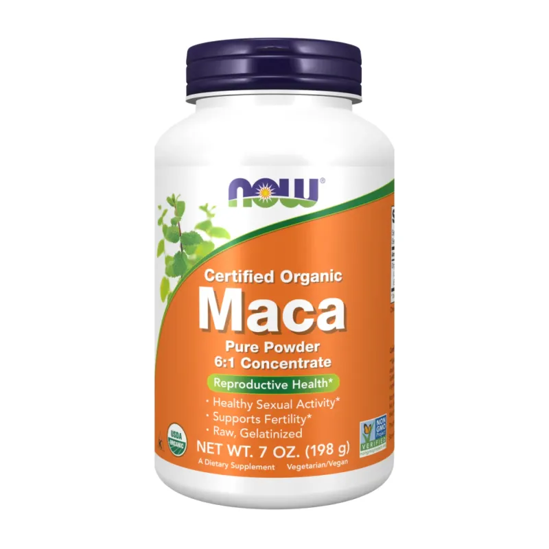 NOW Foods Maca Pure Powder 6:1 Concentrate, 198 г