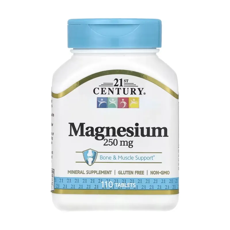 21st Century Magnesium 250 мг, 110 табл.