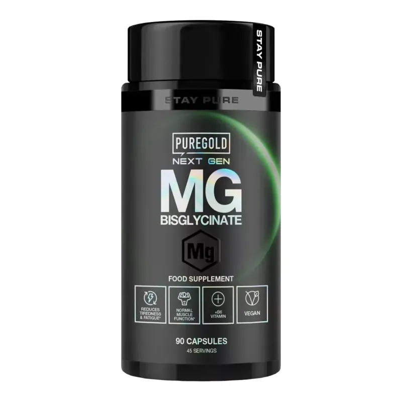 Pure Gold Magnesium Bisglyciniate, 90 капс.