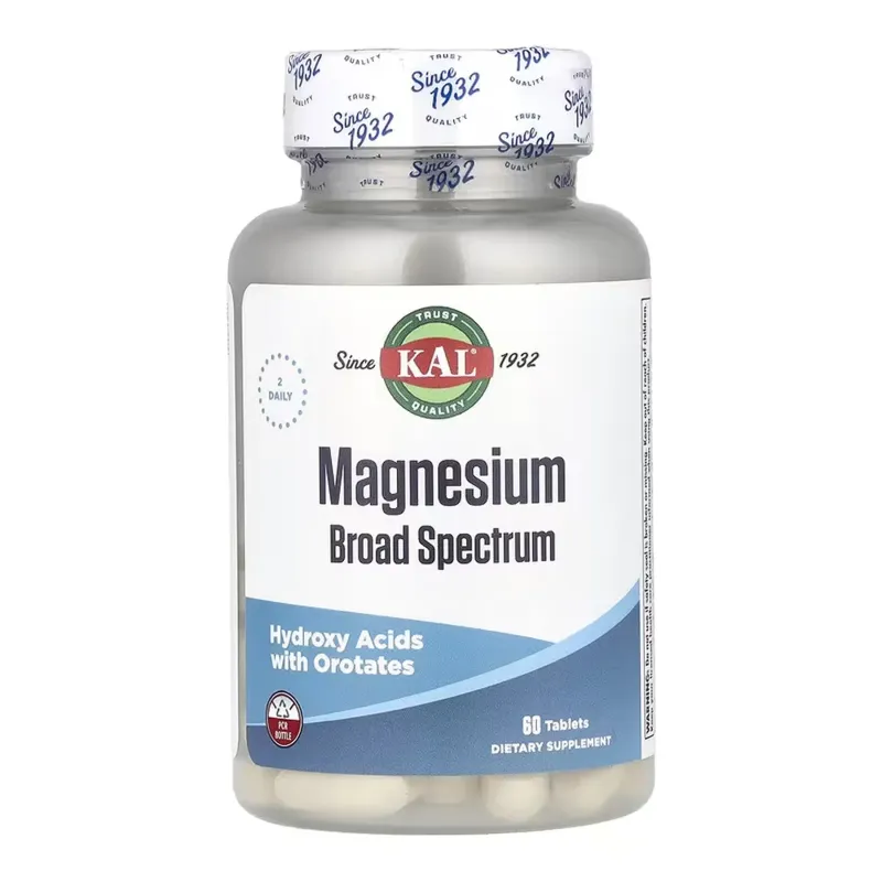 KAL Magnesium Broad Spectrum, 60 табл.