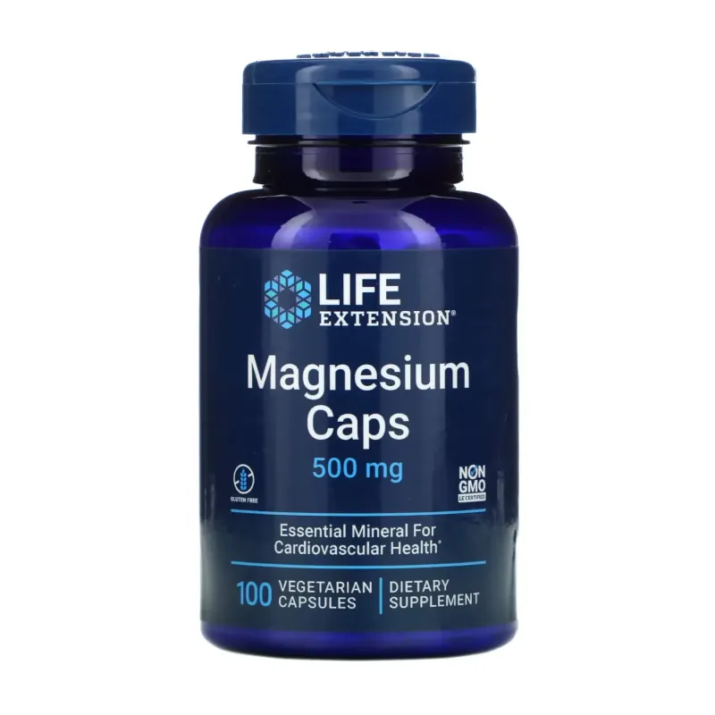 Life Extension Magnesium Caps 500 мг, 100 вег. капс.