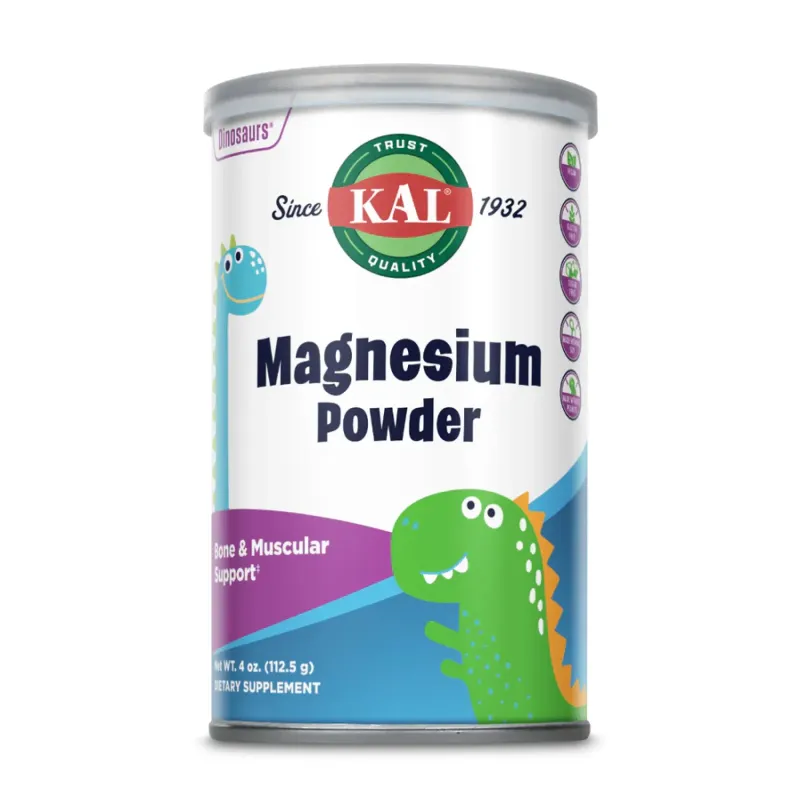 KAL Magnesium Powder 200 мг, 113 г, Без смаку