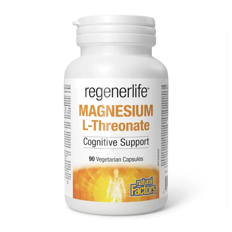 Natural Factors Magnesium L-Threonate 667 мг, 90 вег. капс.