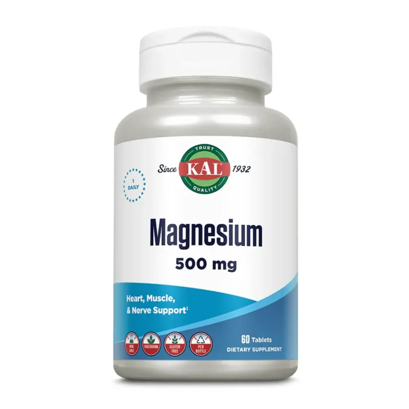 KAL Magnesium One Daily 500 мг, 60 табл.