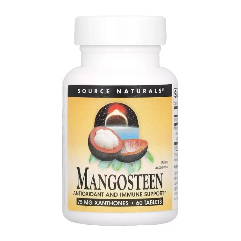 Source Naturals Mangosteen 75 мг, 60 табл.