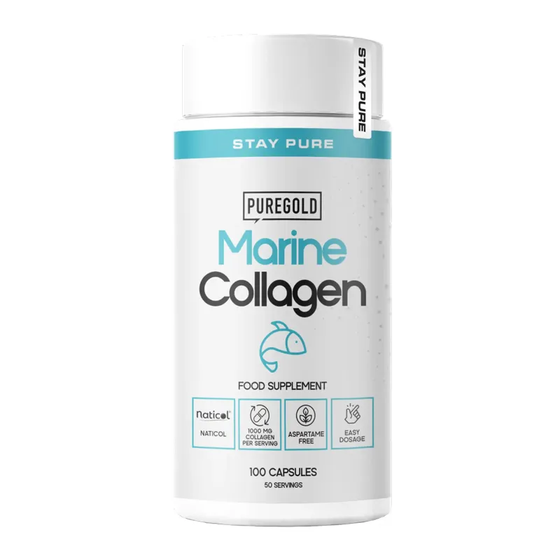 Pure Gold Marine Collagen, 100 капс.