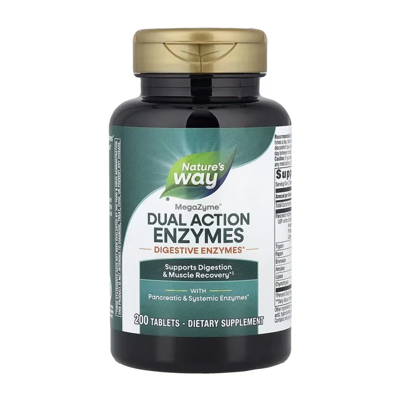 Nature's Way Mega-Zyme Original, 200 табл.