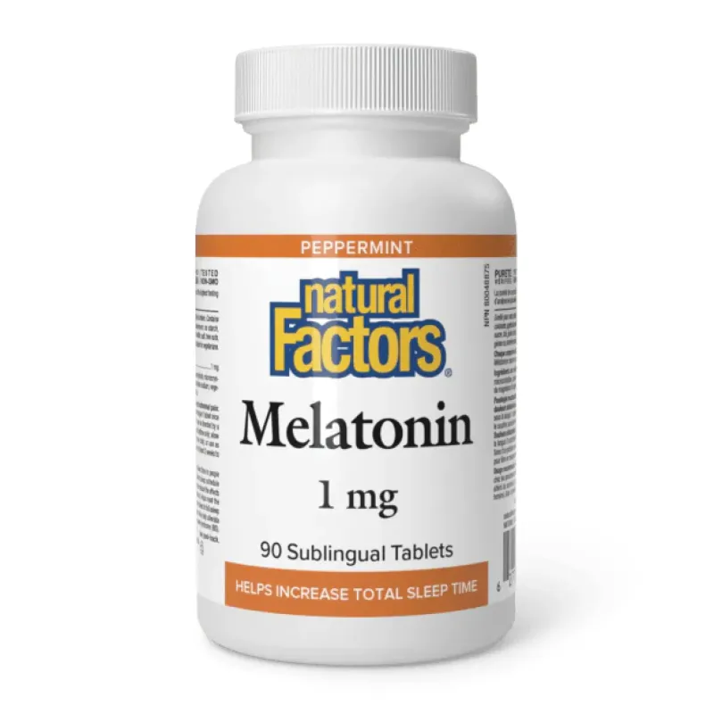 Natural Factors Melatonin 1 мг, 90 табл.